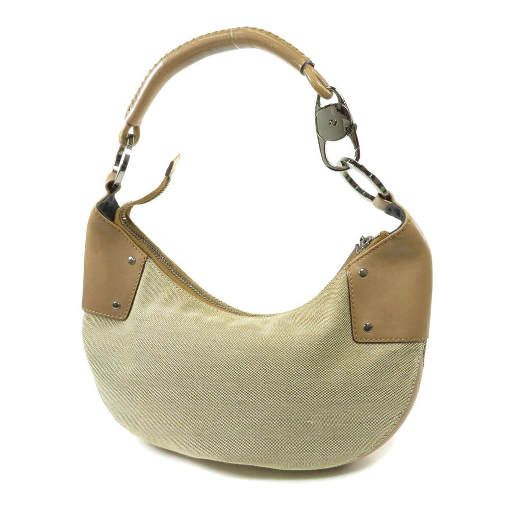 Gucci One Shoulder Canvas Bag Hobo